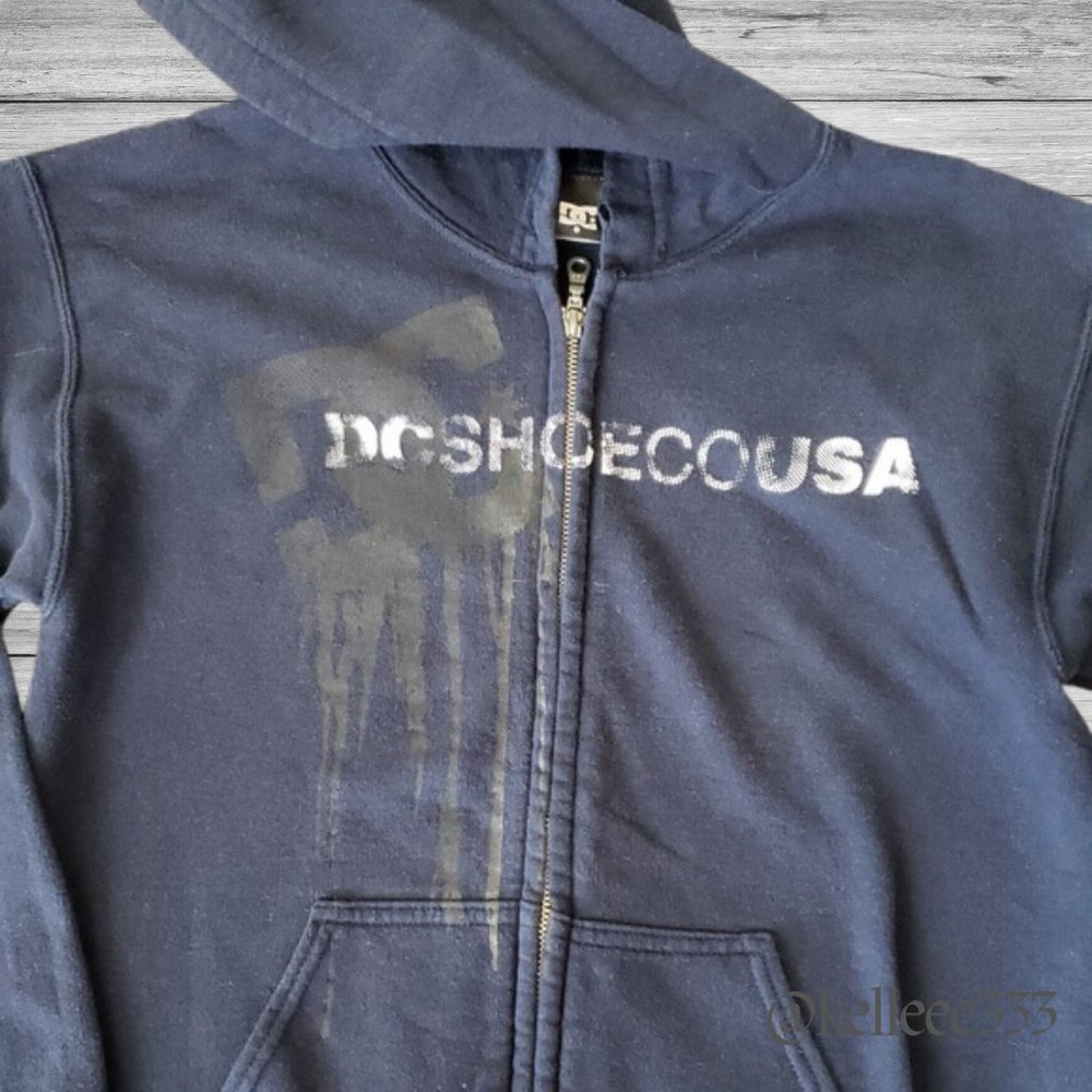 Youth DC Shoes Zip Up Hoodie sz XL